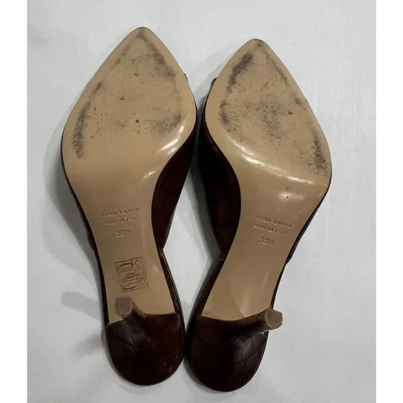 Gia Borghini Perni Mule in Chocolate